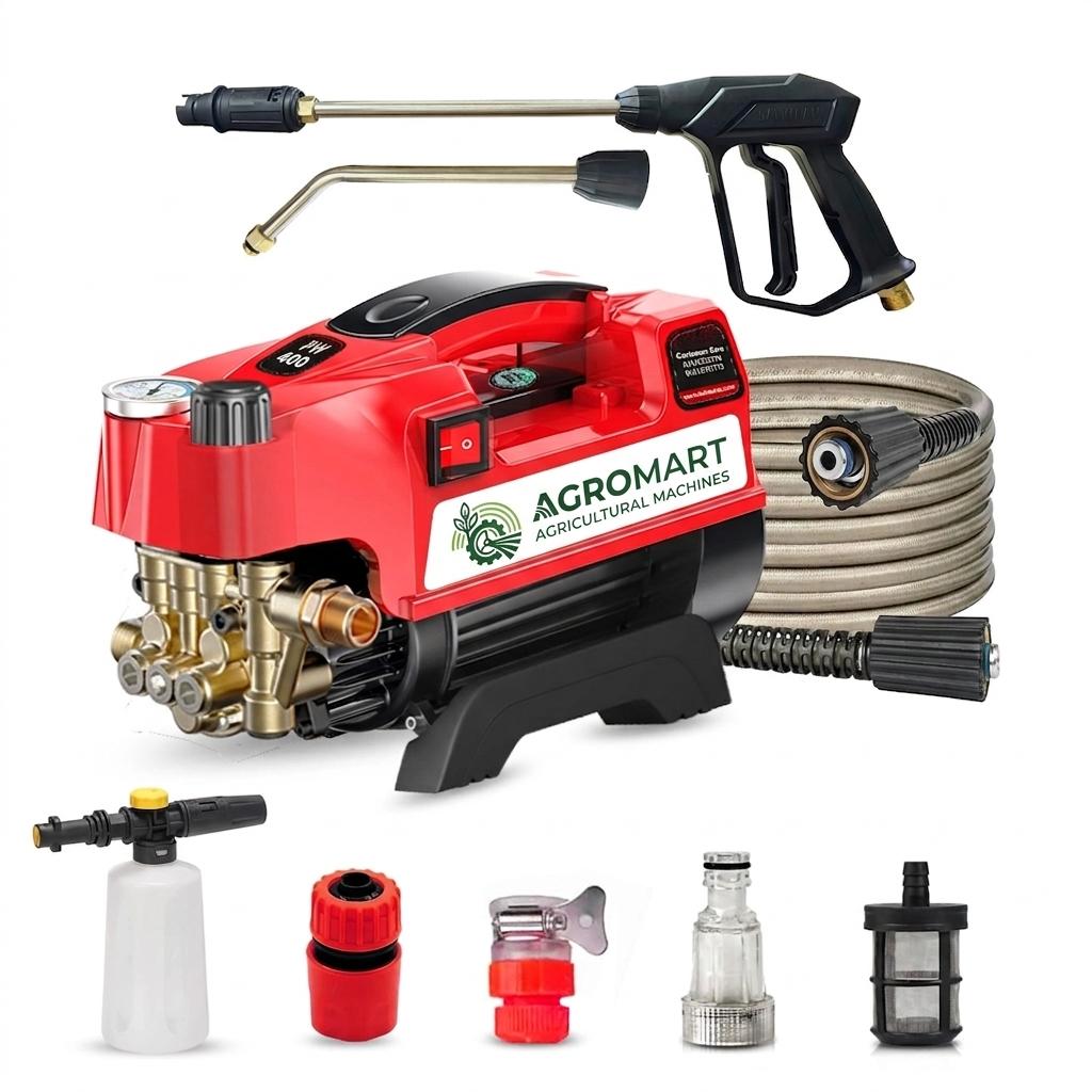 AGROMART High Pressure Car Washer – 1800W Electric Pressure Washer